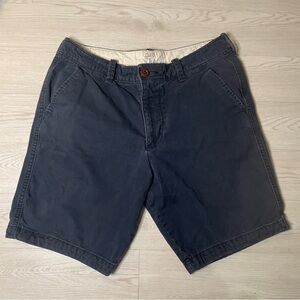 Hollister Men’s Navy Blue Classic Fit 100% Cotton Shorts Size 31